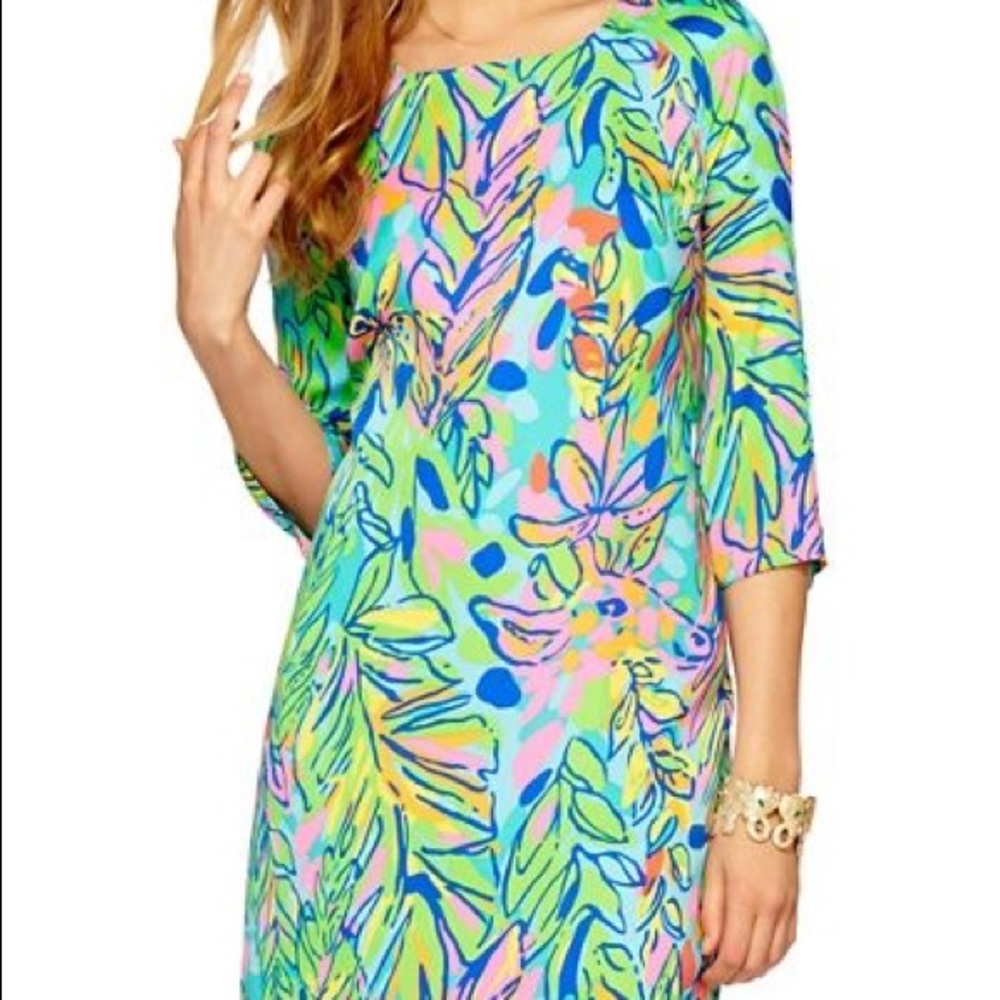 Lily Pulitzer Carol Shift in Hot Spot size 10